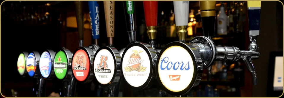 Orangeville Pub Beer on tap